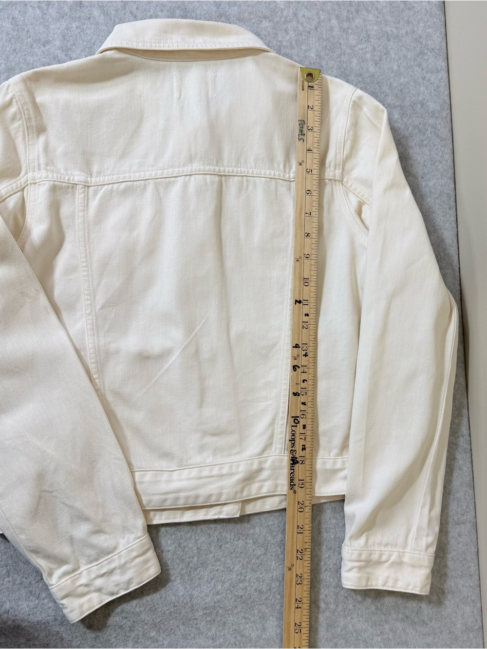 SéZane Denim Trucker Jacket size Large - Picture 13 of 15